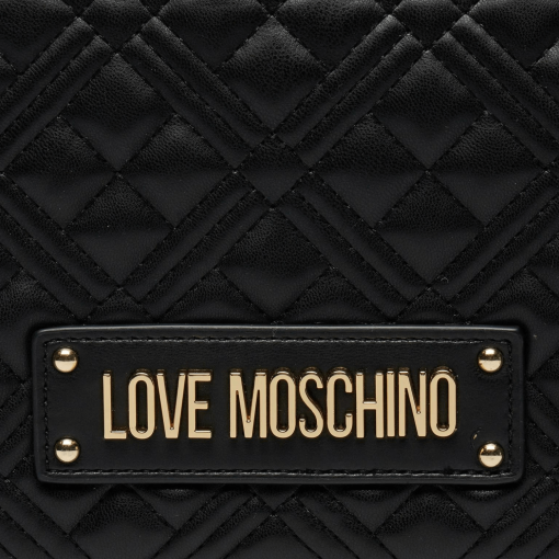 Τσάντα Γυναικεία Ώμου Love Moschino JC4062PP1ILA0-000 Black-My Boutique
