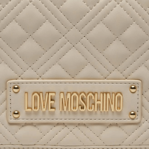 Τσάντα Γυναικεία Χειρός Love Moschino JC4062PP1ILA0-110 Μπεζ-My Boutique