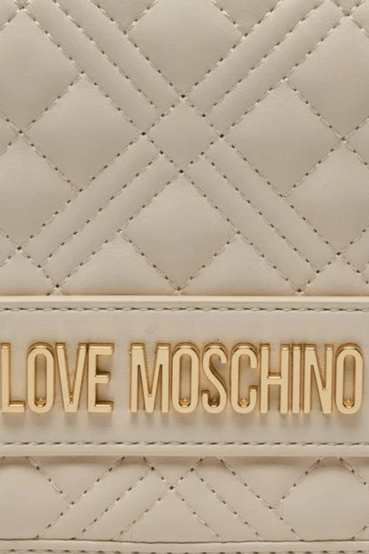 Τσάντα Γυναικεία Χειρός Love Moschino JC4062PP1ILA0-110 Μπεζ-My Boutique