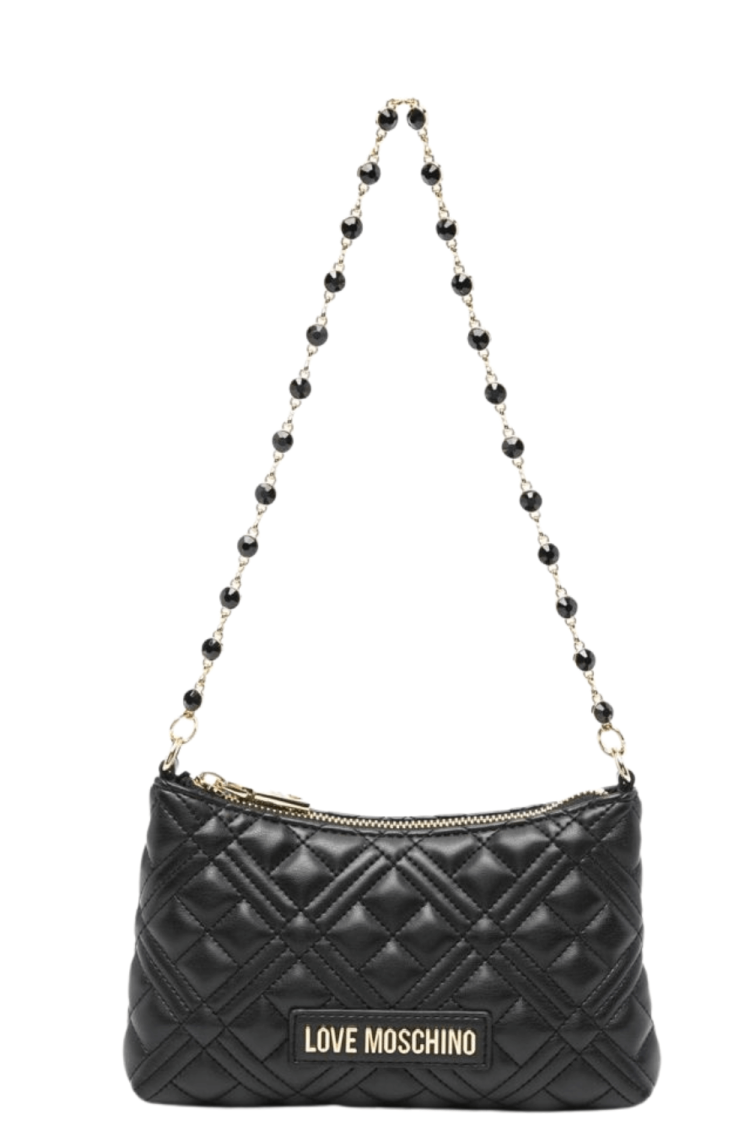 Love Moschino Women's Shoulder Bag JC4342PP0ILA0-000 Black-My Boutique