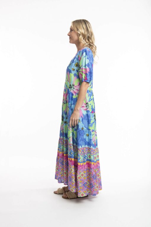 Φόρεμα Maxi Isabelle Escape Print-My Boutique