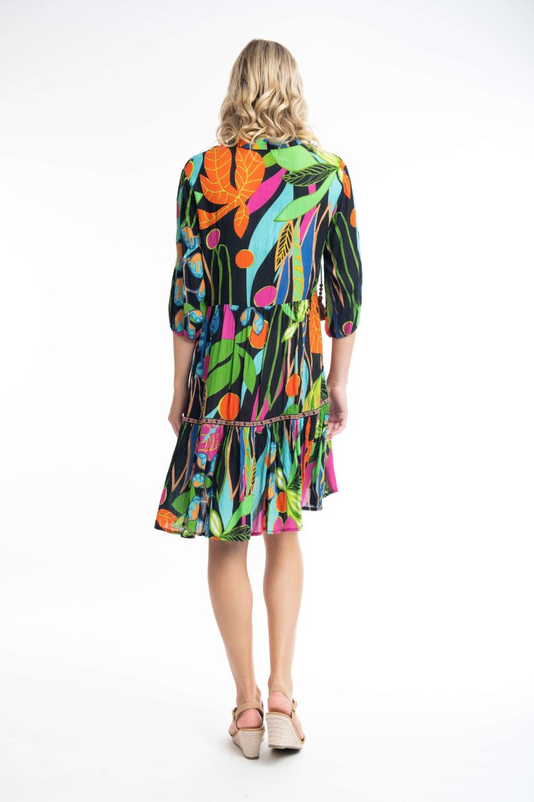 Φόρεμα Μίνι Nicossia Orientique Print-My Boutique