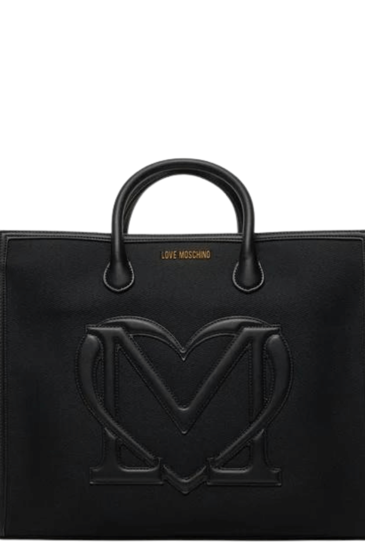 Love Moschino Women's Handbag JC4277PP0IKH1-00A Black-My Boutique