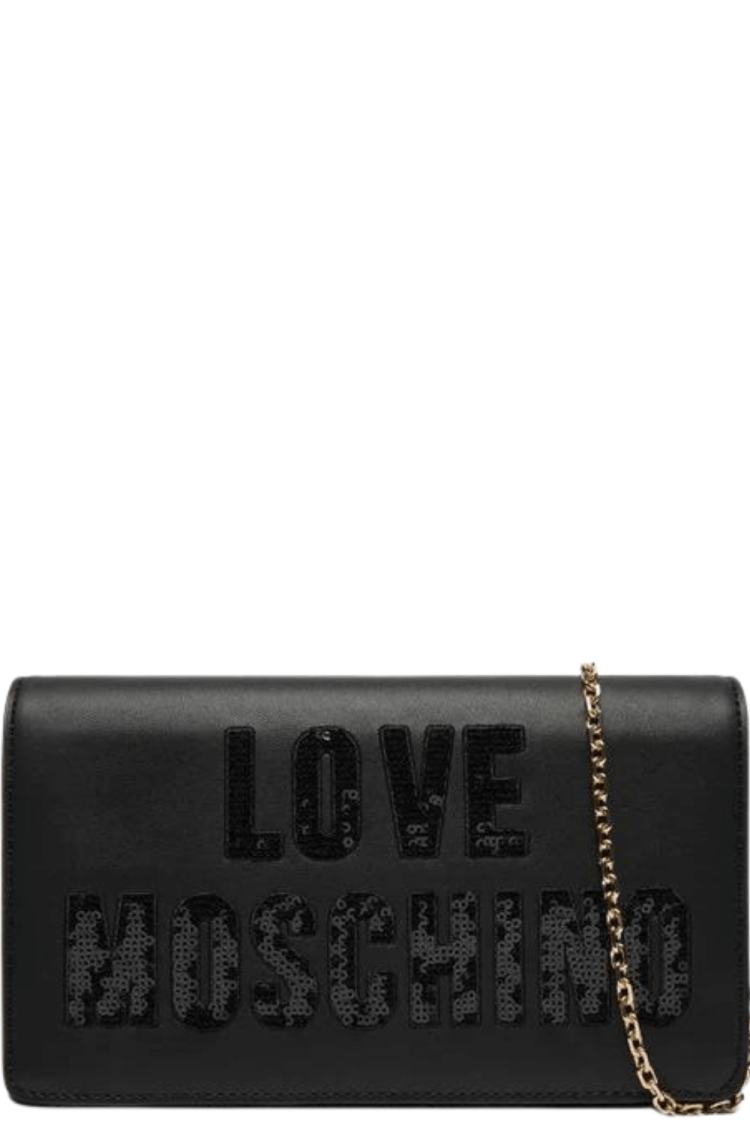 Love Moschino Women's Crossbody Bag JC4293PP0IKK1-00B Black-My Boutique